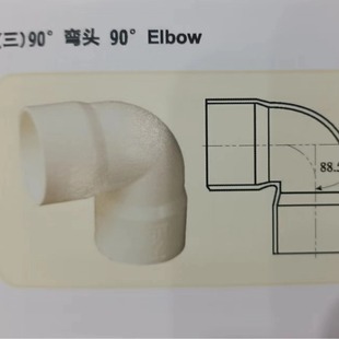 ���������l�ρ���PVC-U GB��ˮ��45/90�ȏ��^Ӳ�ܲĹ�������ܵ�