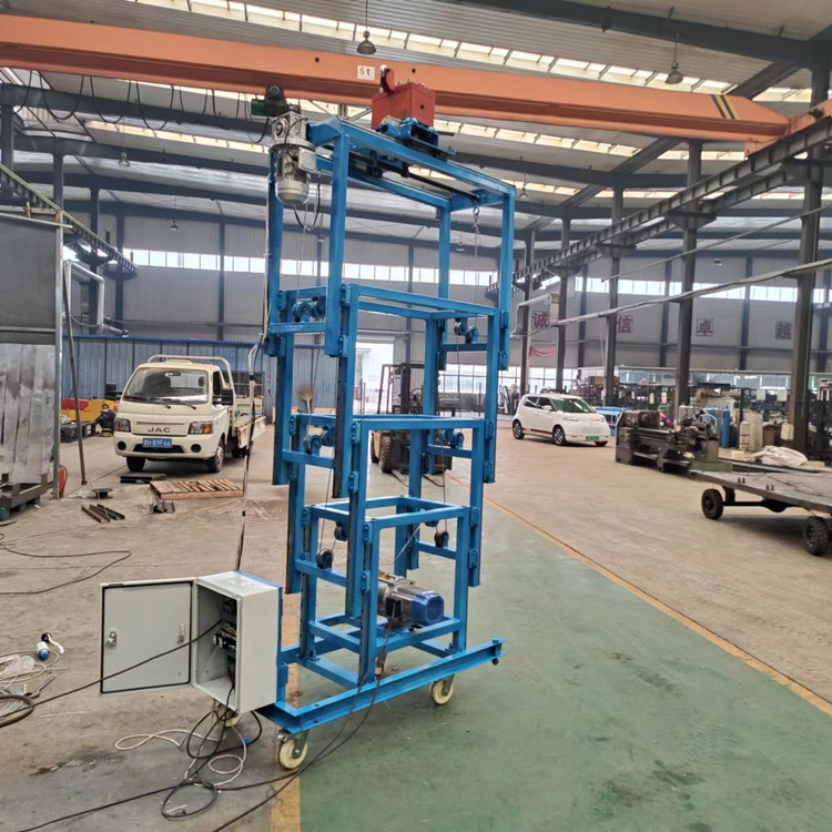 室内房顶可升降凿毛机   房屋顶部旧墙拉毛机  立柱凿毛机