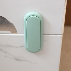 Factory Direct Sales Children's Safety Lock Baby Anti-Entrapment Drawer Lock Infant and Toddler Multifunctional Protection Hinge Lock