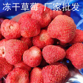 冻干草莓脆水果干网红雪花酥烘焙原材料草莓干零食散装批发大A