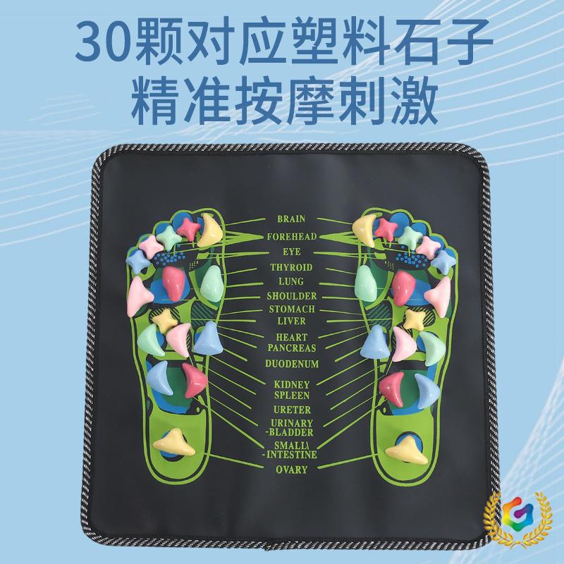 ✮健康之路鹅卵石路脚底按摩垫 健身足底按摩垫跨境产品批