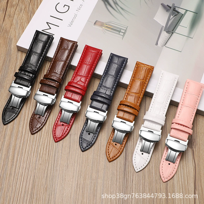 Фабрика сразу для вахты кожи вахты яблока с планкой вахты Huawei Samsung пряжки бабочки