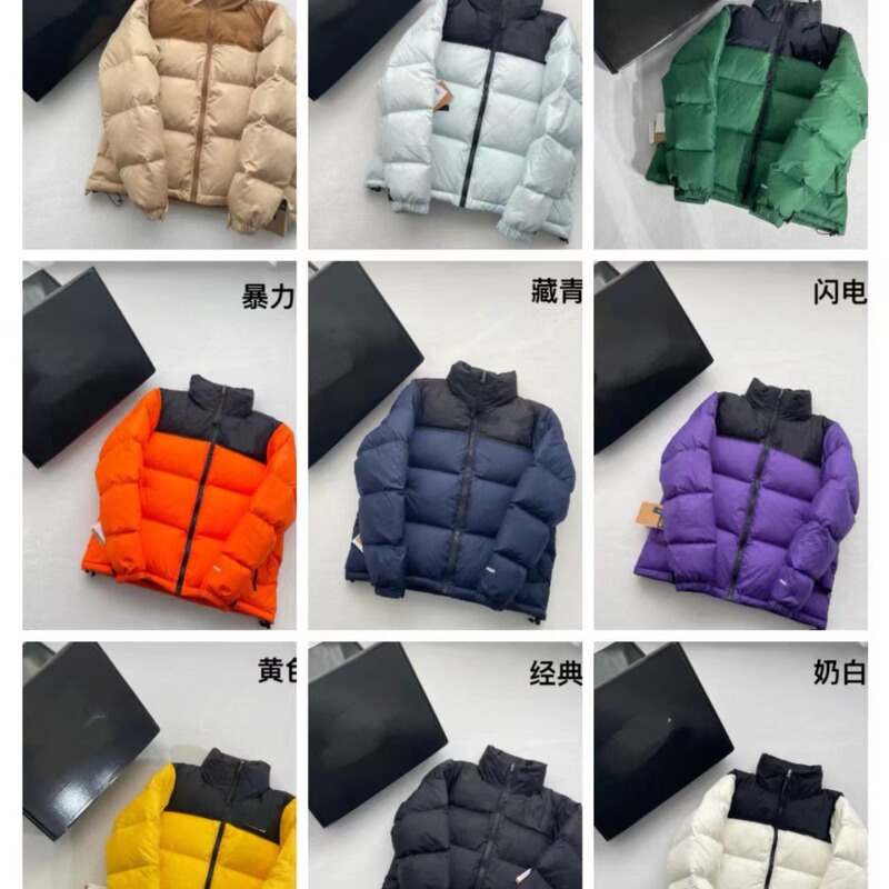 American Version of North Face Tnf1996 down Jacket, Fashionable and Versatile, Waterproof, Windproof, Warm, Lightweight and Warm for Couples