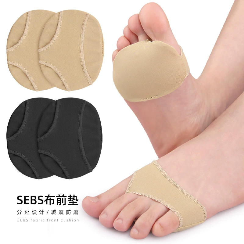 Силиконовая Подушечка для передней части стопы половинного размера, дискомфорт для передней части стопы, мужские и женские стельки на высоком каблуке, коврик для коррекции Hallux Valgus