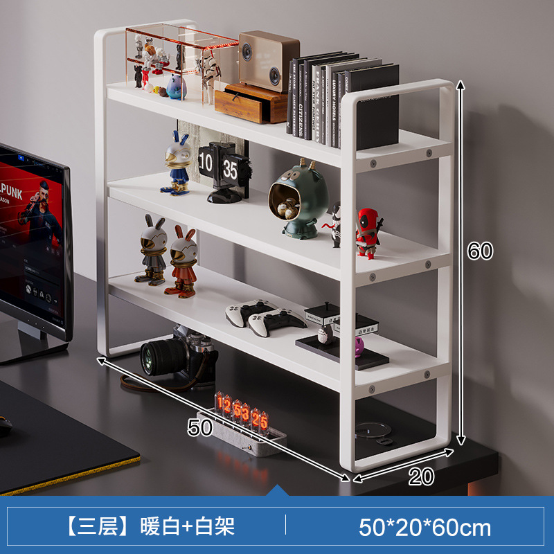 Tres capas de blanco cálido + blanco rack 50*20