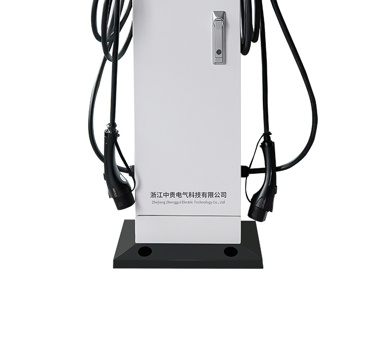 Customized New Energy Electric Vehicle Charging Pile Double Gun Ac 14Kw Vertical Home/Commercial 32A Scan Code Swipe Card