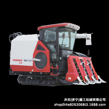 洋马YH6118R半喂入割台收割机水稻小麦玉米通用多功能联合收获机