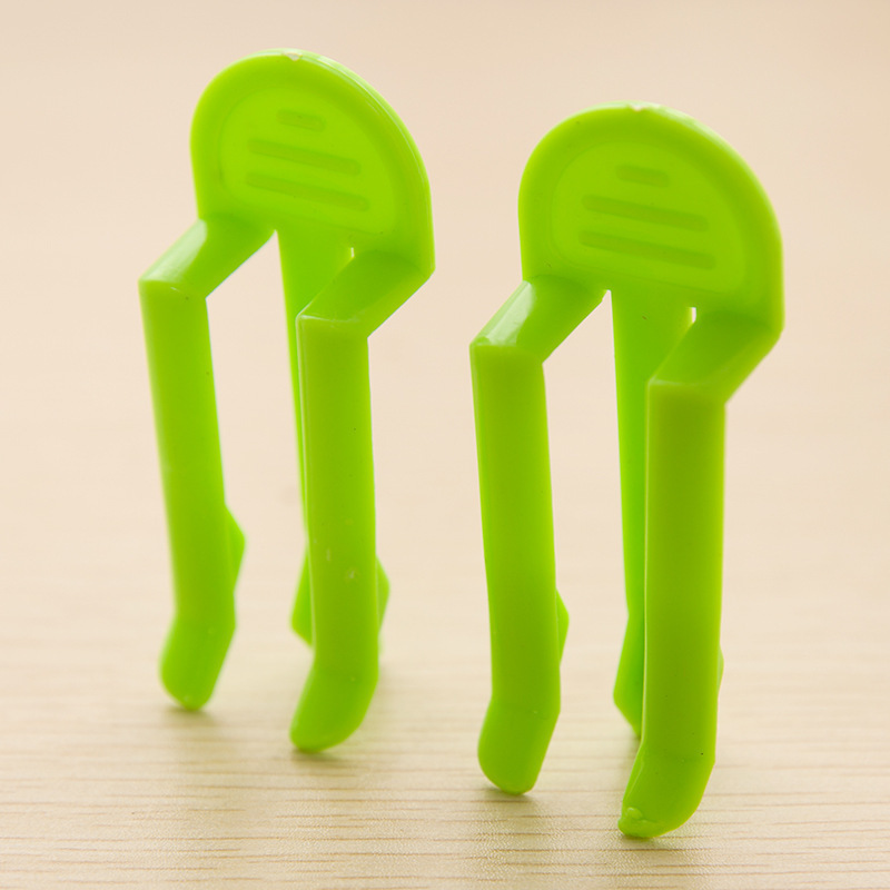 Bolsa de basura de color caramelo móvil clip de borde de barril clip de bolsa de basura clip de fijación anti-caída