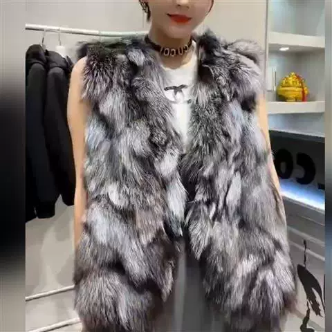 Import short demi-season vest, keep warm jacket