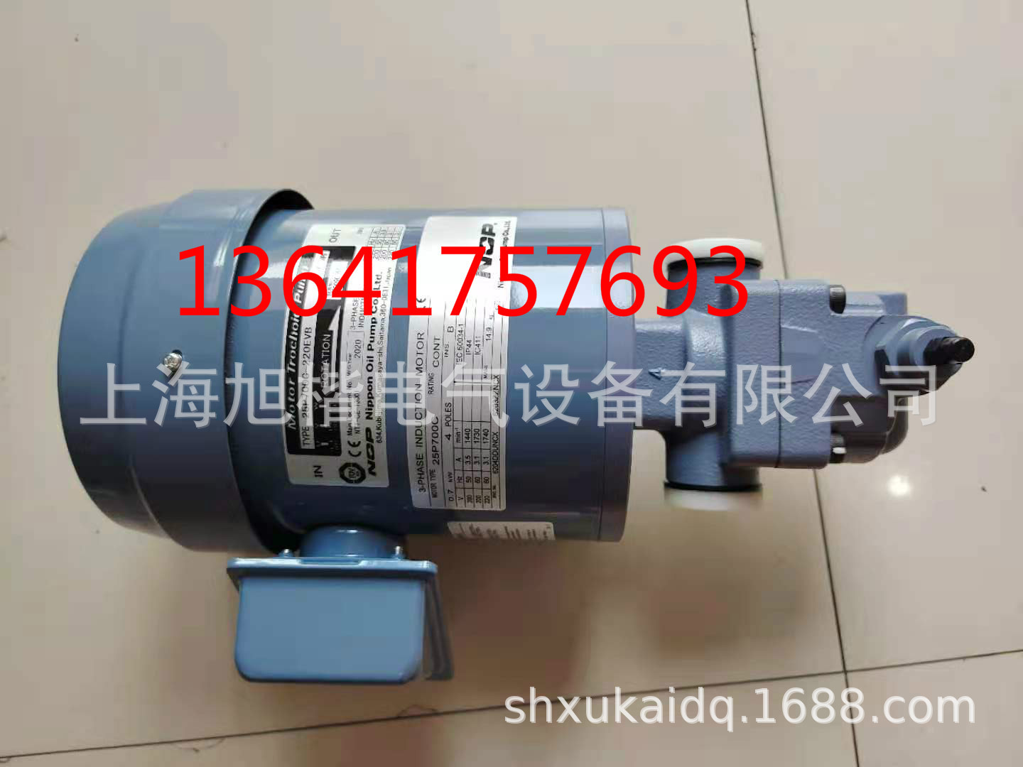 25P700C-220EVB NIPPON电机2P200C-208EVS NOP电机泵组日本全新