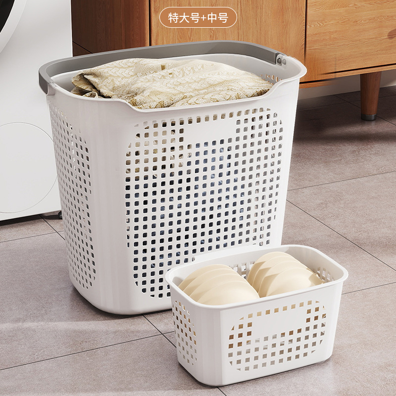 Large + small [two-piece set]-white