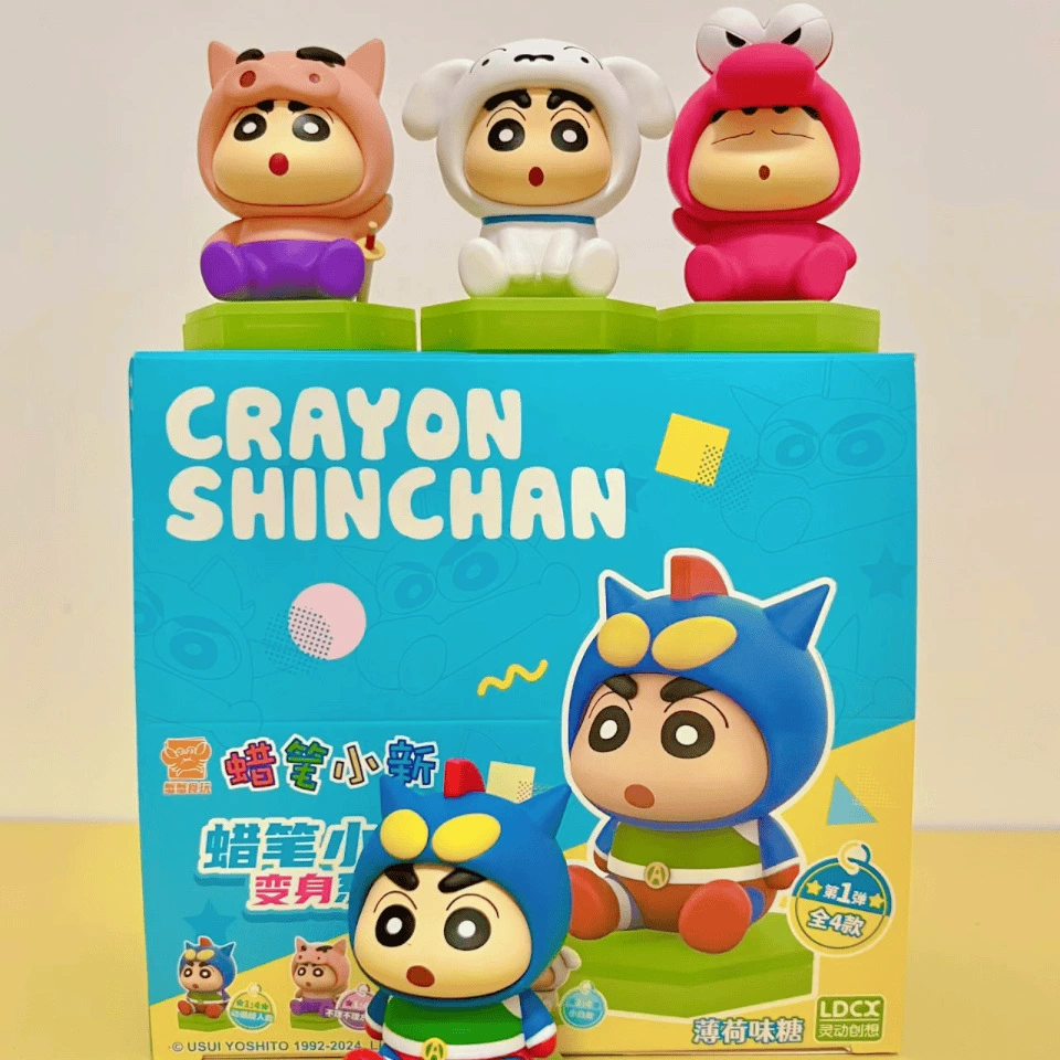 Crayons, dynamic table cute food play, doll, Superman