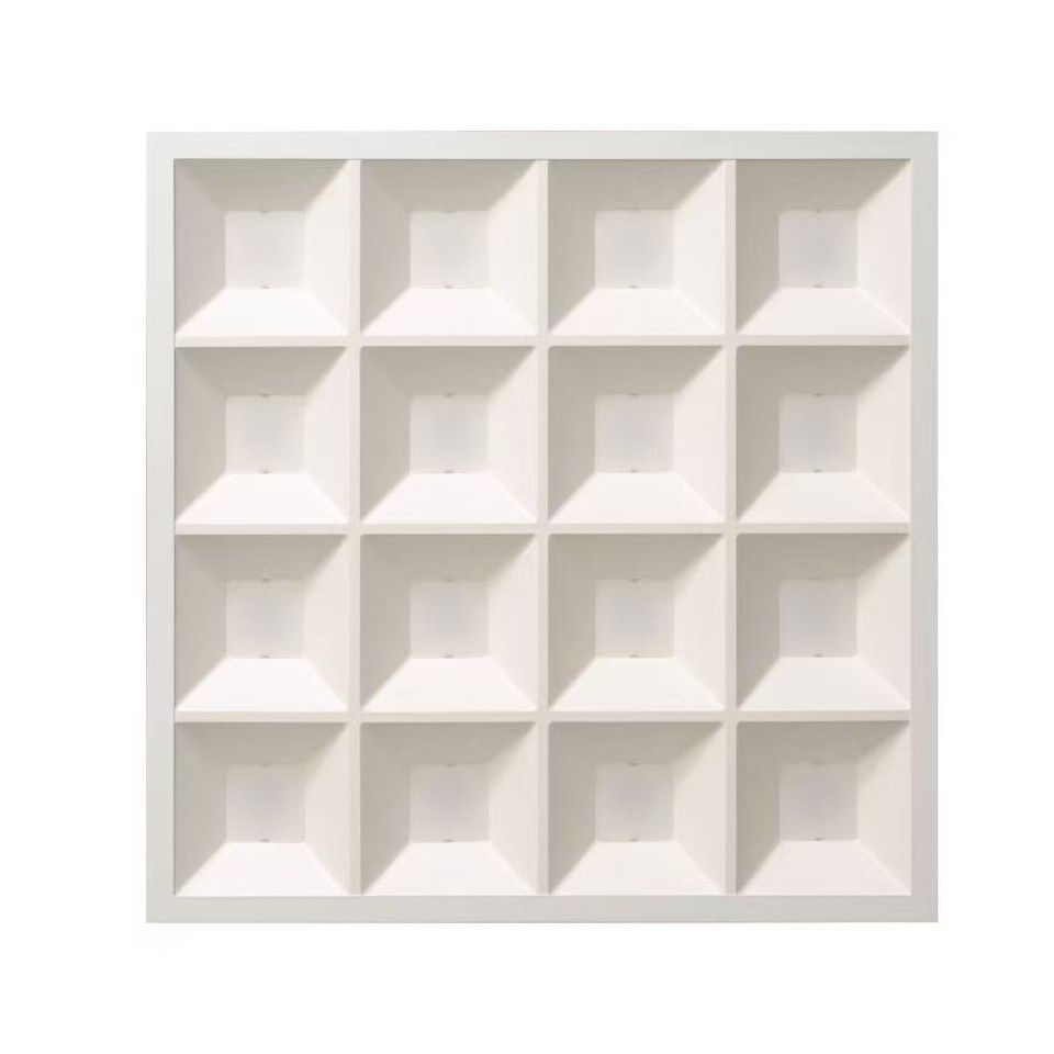 Rectangular lamp, built-in lights for office, 600 cells, 36W, 40W
