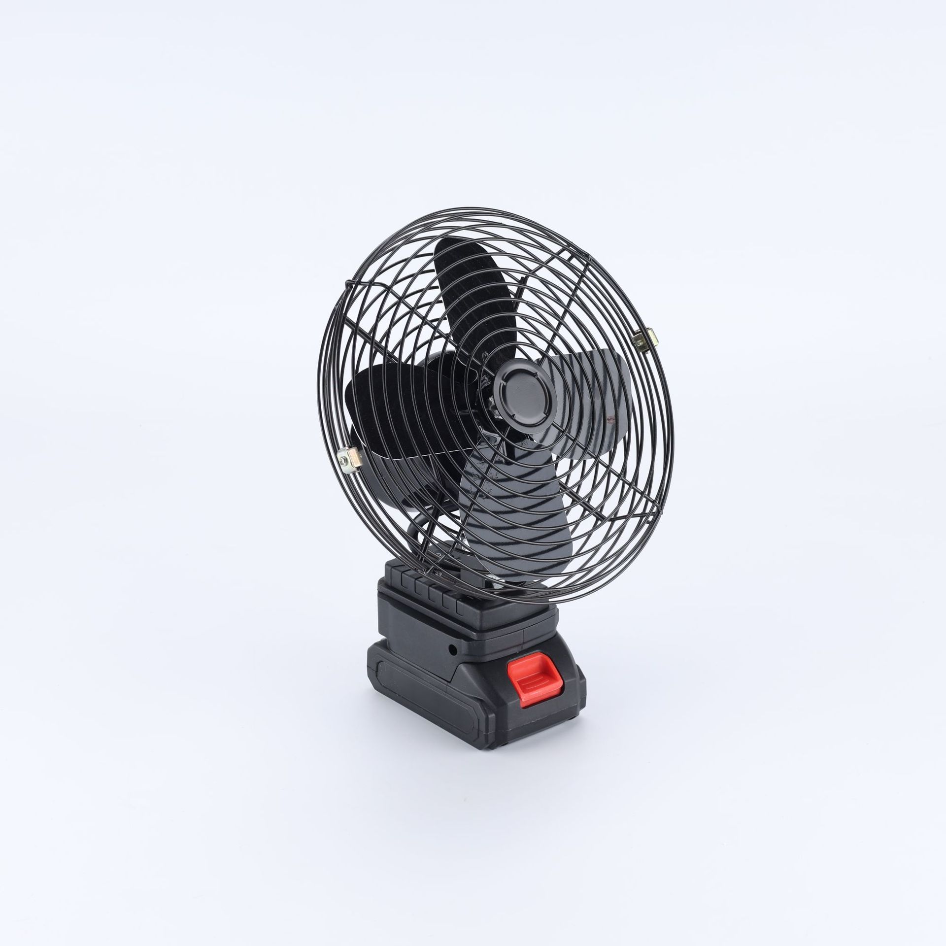 Ventilador de litio transfronterizo de 4 pulgadas ventilador de litio pequeño ventilador especial de pesca al aire libre ventilador duradero ventilador inalámbrico portátil
