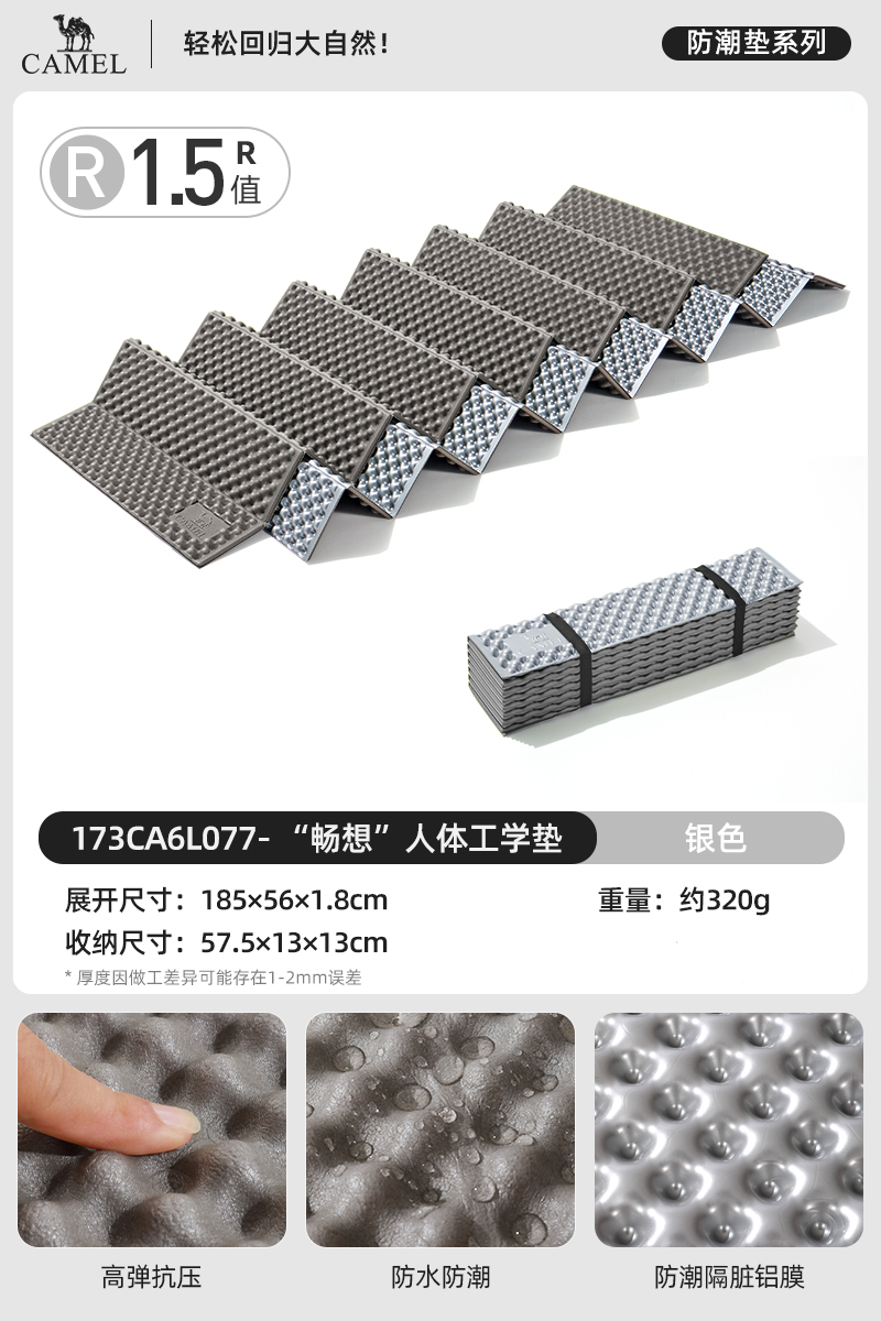 [실버] 싱글 에그네스트 방습매트