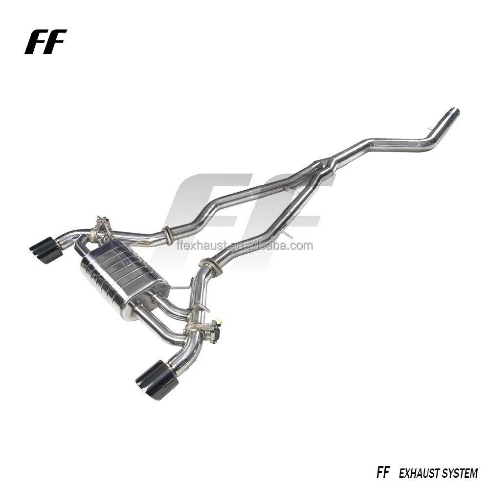 Suitable for Toyota Supra A90 A91 3.0T silencer with valve performance stainless steel cat-back exhaust