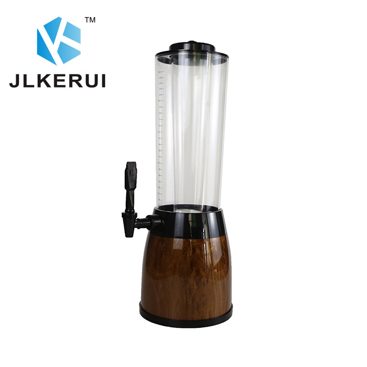 Cañón de vino estilo occidental restaurante bar puesto de comida separador de vino comercial máquina de cerveza vertiendo estante gran capacidad barril de cerveza