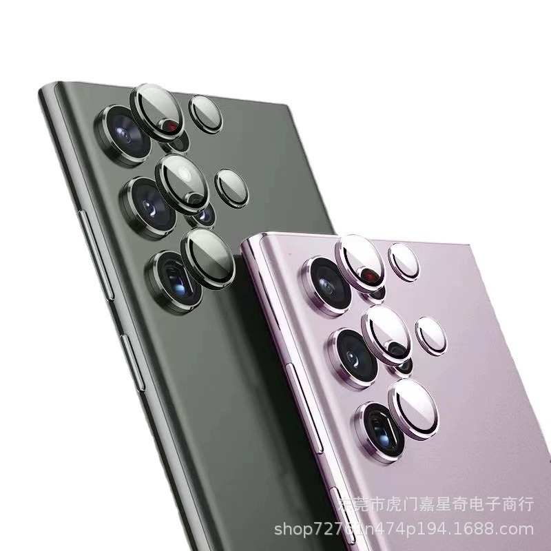Совместимые очки, линза, металлическая CCTV-камера, S23, Galaxy, S23, S22