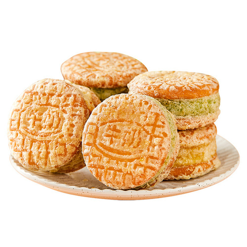 Mung bean cake 500g chestnut cake old-fashioned traditional pastry snacks casual nostalgic snacks whole box wholesale