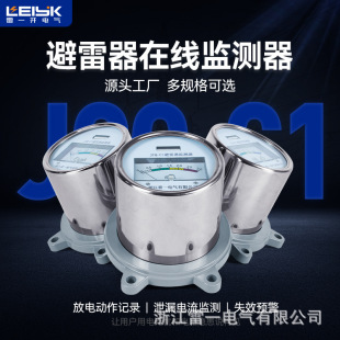 Lei Yi Jcq-C1 Stainless Steel Lightning Arrester Online Monitor Detection Device