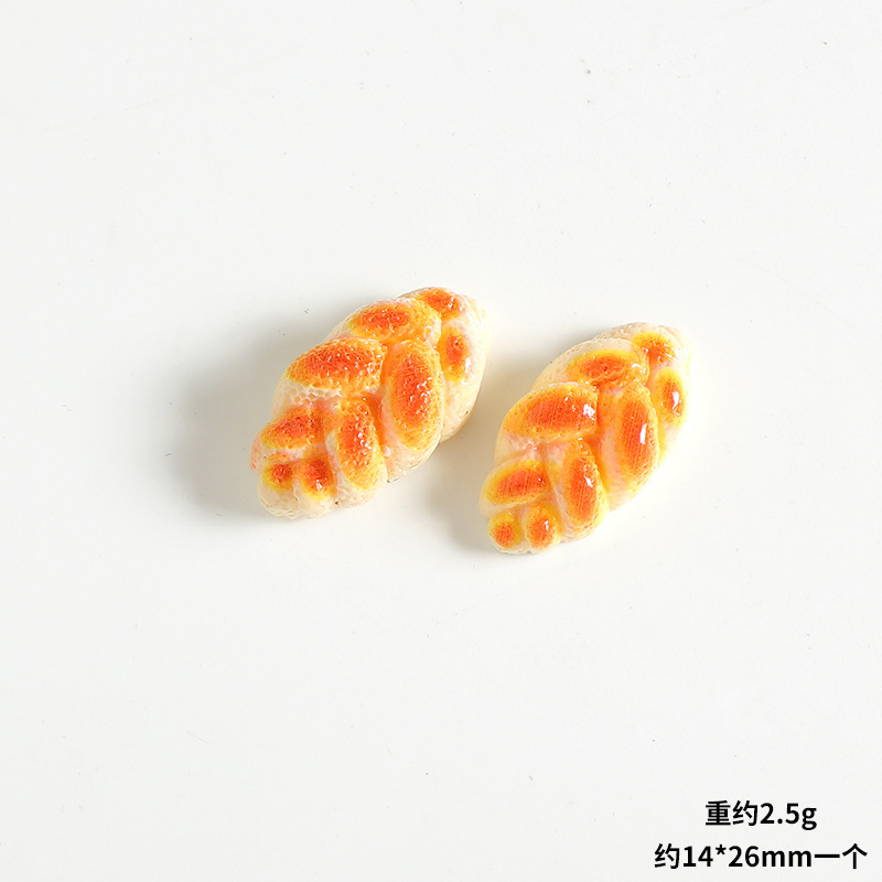 仿真微缩面包食玩树脂小配件diy奶油胶水杯冰箱贴鞋扣发饰品配件|undefined