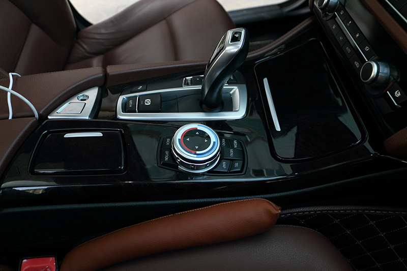 Applicable to BMW 5 Series 6 Series 7 series X3 central control multimedia knob cover F chassis platform F07F10F11F18