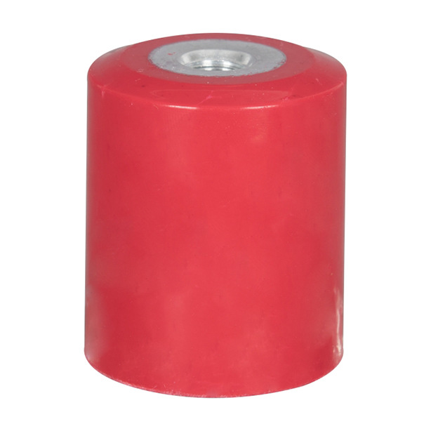 低压绝缘子MNS40X50 绝缘柱 红色圆柱形绝缘子40*50 M10 M8