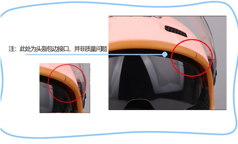 Summer 3C National Certified Helmet Men's Battery Train Women's Couple Half Helmet Sun Protection Breathable Double Mirror Safety Helmet