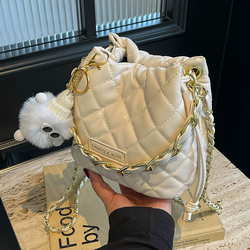 Летняя маленькая сумка через плечо, в стиле Chanel, корейский стиль
