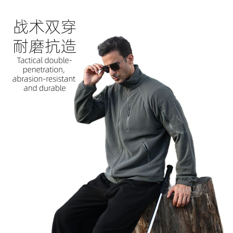 L3 latest tactical three-dimensional double-layer fleece jacket for autumn and winter training, breathable, outdoor, warm, long-sleeved, cross-border L3 latest tactical three-dimensional double-layer fleece jacket for autumn and winter training, breathable, outdoor, warm, long-sleeved, cross-border