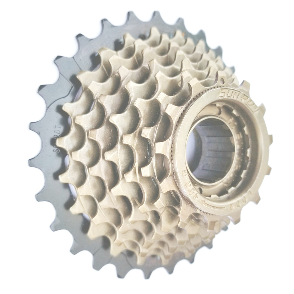 Posicionamiento de 8 velocidades Bicicleta marrón bicicleta de montaña accesorios equipo volante multi-vuelo Rueda De La Torre Volante de posicionamiento giratorio de 8 velocidades