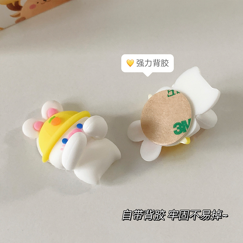 Cartoon headphones, storage system charging