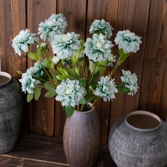 Chrysanthemum Artificial Flower Manufacturer Home Decor Wedding Handheld Flowers Path Guide Flower Wall Plant Fake Flower DY1-1895