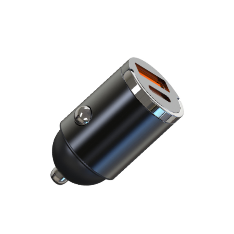 拉钩车充 金属外壳USB+Type-C车载快充pd30w车充45w65w100w可选择