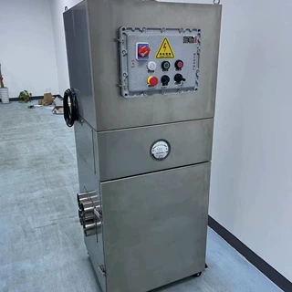 不锈钢防爆脉冲集尘机7.5kw用医疗电子车间化学粉尘有害废料除尘