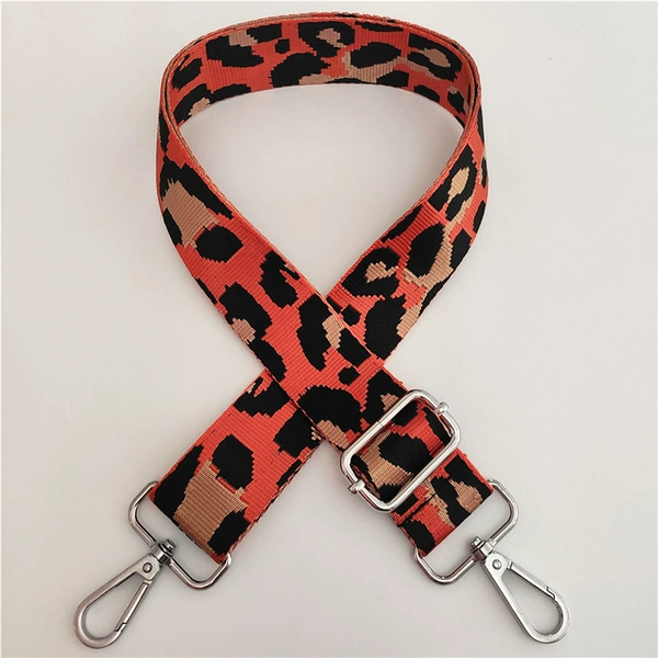 Orange silver buckle