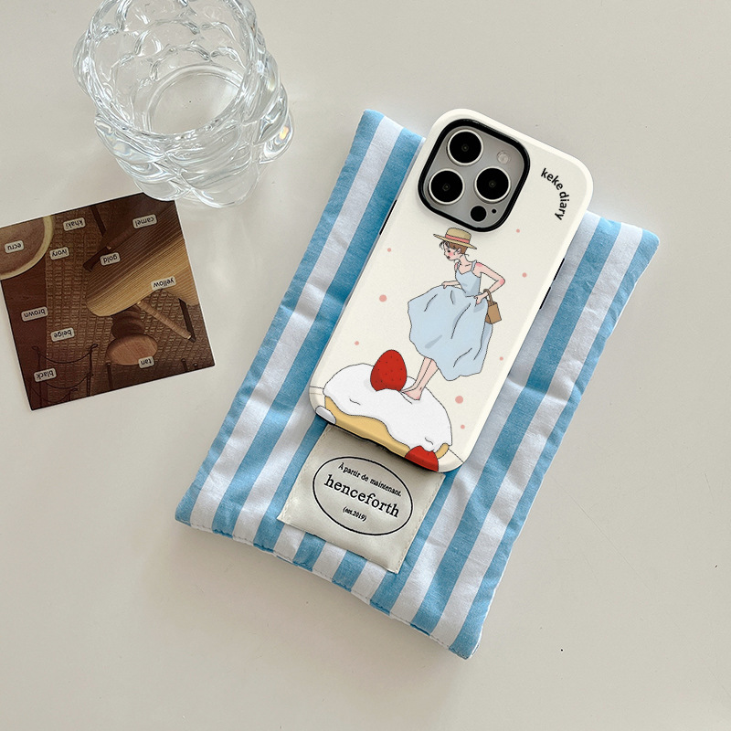 50g Weight iPhone Applicable Brands Phone Cases Classification Feilin Material Cartoon, Cake Pattern Cute, Modern Style Style Feilin Cartoon Cake Cute Modern Style Phone Cases Phone Accessories 4