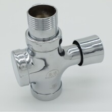 冲洗阀铜脚踩蹲便冲水大便自闭型卫生间延时四通商用蹲便器阀门