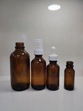 刻度玻璃玻璃瓶波斯顿烟酰胺精华液药油分装瓶喷雾乳液15-120毫升