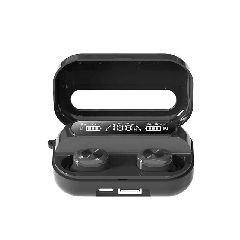 Fábrica privada T6 de los auriculares Bluetooth de los TWS del modelo nuevo binaural inalámbrico in-ear 5,2 del tacto transfronterizo