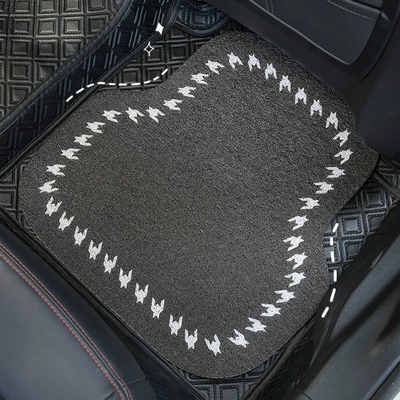 Houndstooth Silk: Universal Universal Foot Pad