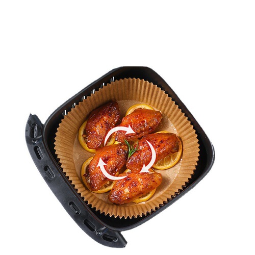 Air fryer paper special oil-absorbing paper food-grade baking silicone paper oven food pad paper holder oil-proof paper plate