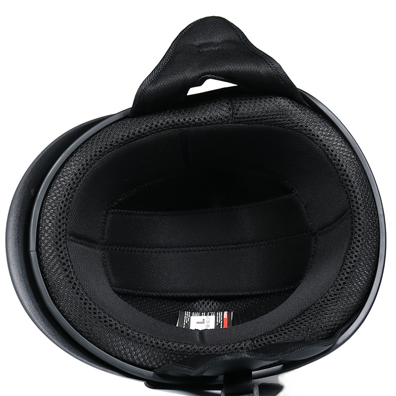 Casco, casco de verano, casco medio para motocicleta para hombre, scooter, bicicleta eléctrica, casco retro personalizado estilo príncipe, moda urbana, talla grande para motociclistas