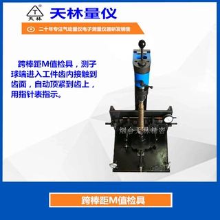 天林量仪高精度位置度综合量规带表尺寸工业内齿跨棒距M值非标