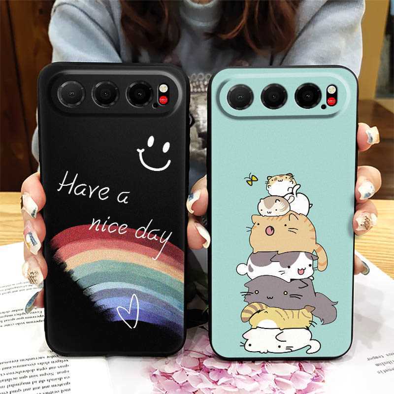 Suitable for Zte Nubia Air Mobile Phone Case for Men and Women, Simple Pure Color Cartoon, Cute, Youthful, Cooling, Funny Women