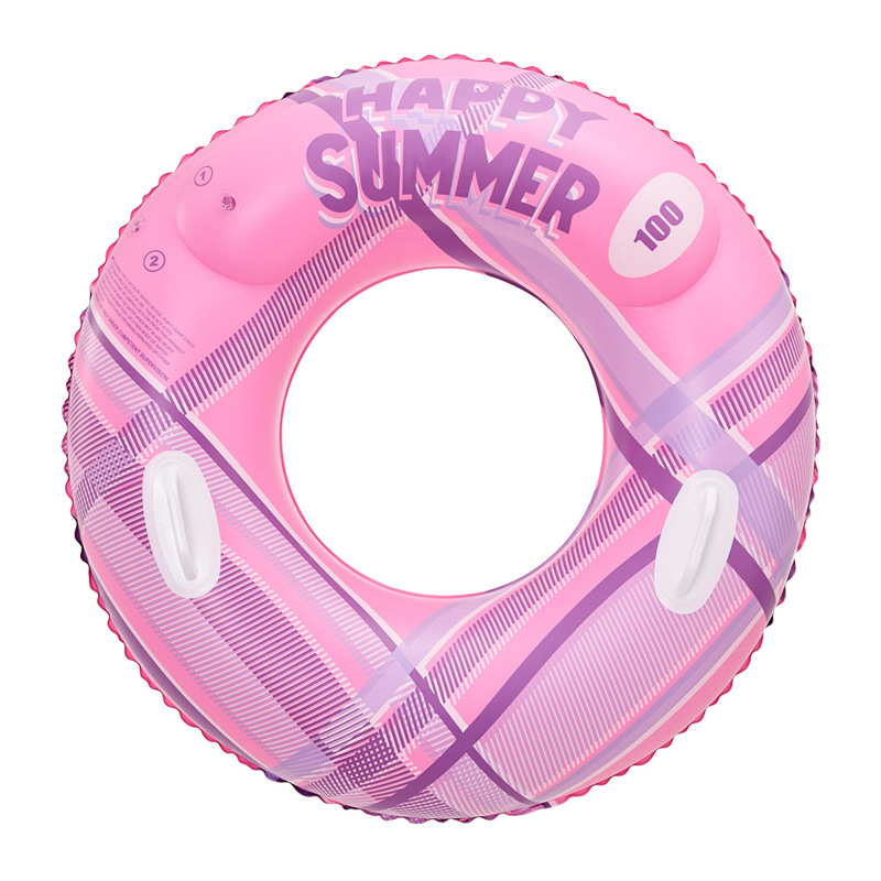 Anillo de natación spot al por mayor transfronterizo para adultos para aumentar el grosor con asa Anillo inflable para las axilas Anillo de natación Anillo de natación de PVC image 6