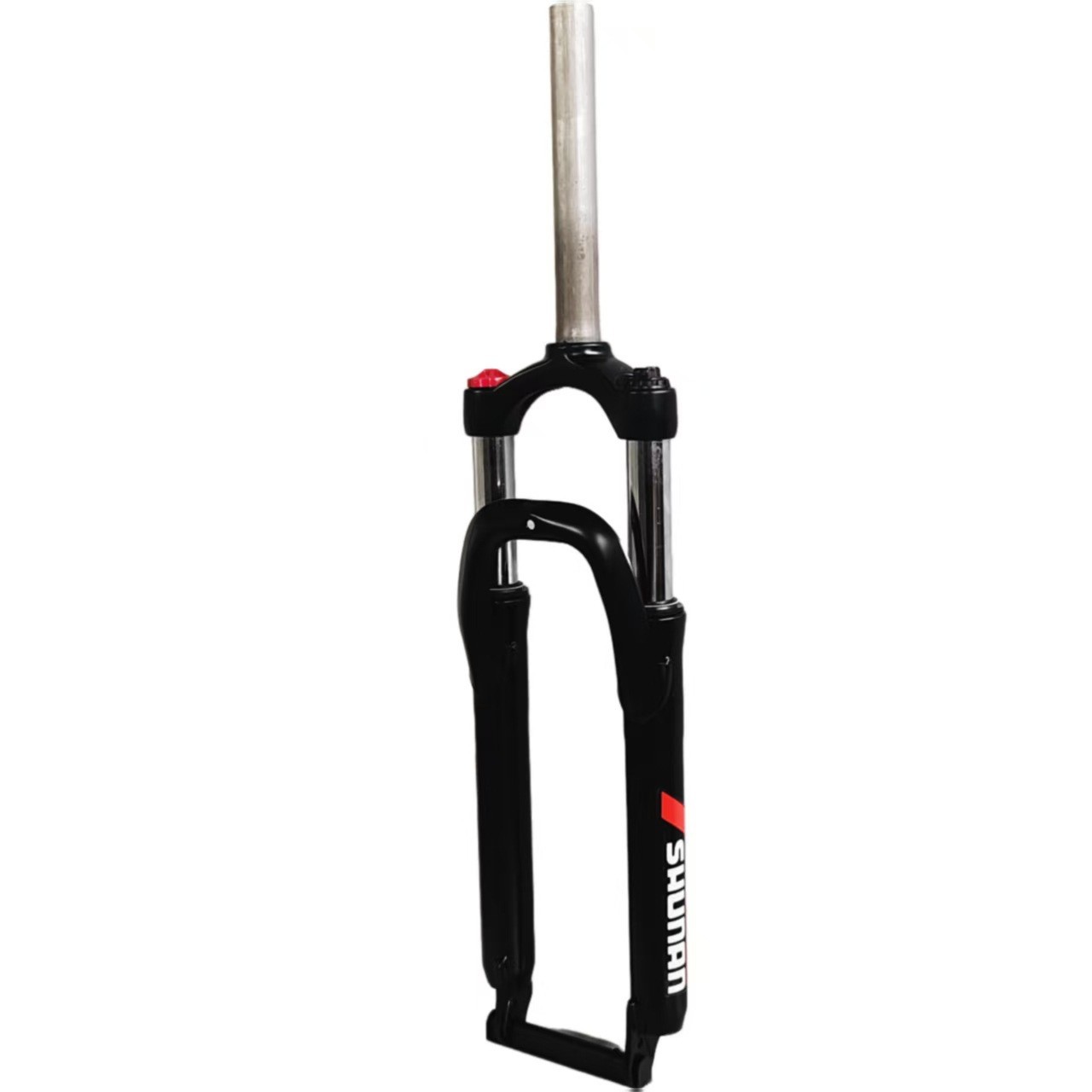 26 pulgadas bicicleta de montaña bloqueo de la absorción de choque tenedor delantero semi-aleación de aluminio ajustable tenedor delantero de aluminio hombro frente tenedor de choque