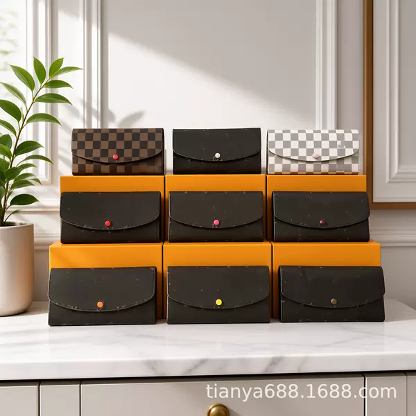 New Women's Wallet 2025 New Style Diagonal Pattern Bag Factory Direct Sales Wholesale Coin Purse Fashionable Casual Clutch