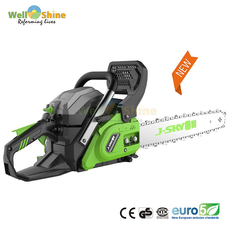 JSKY使用寿命长汽油木材切割机汽油45cc混凝土链锯