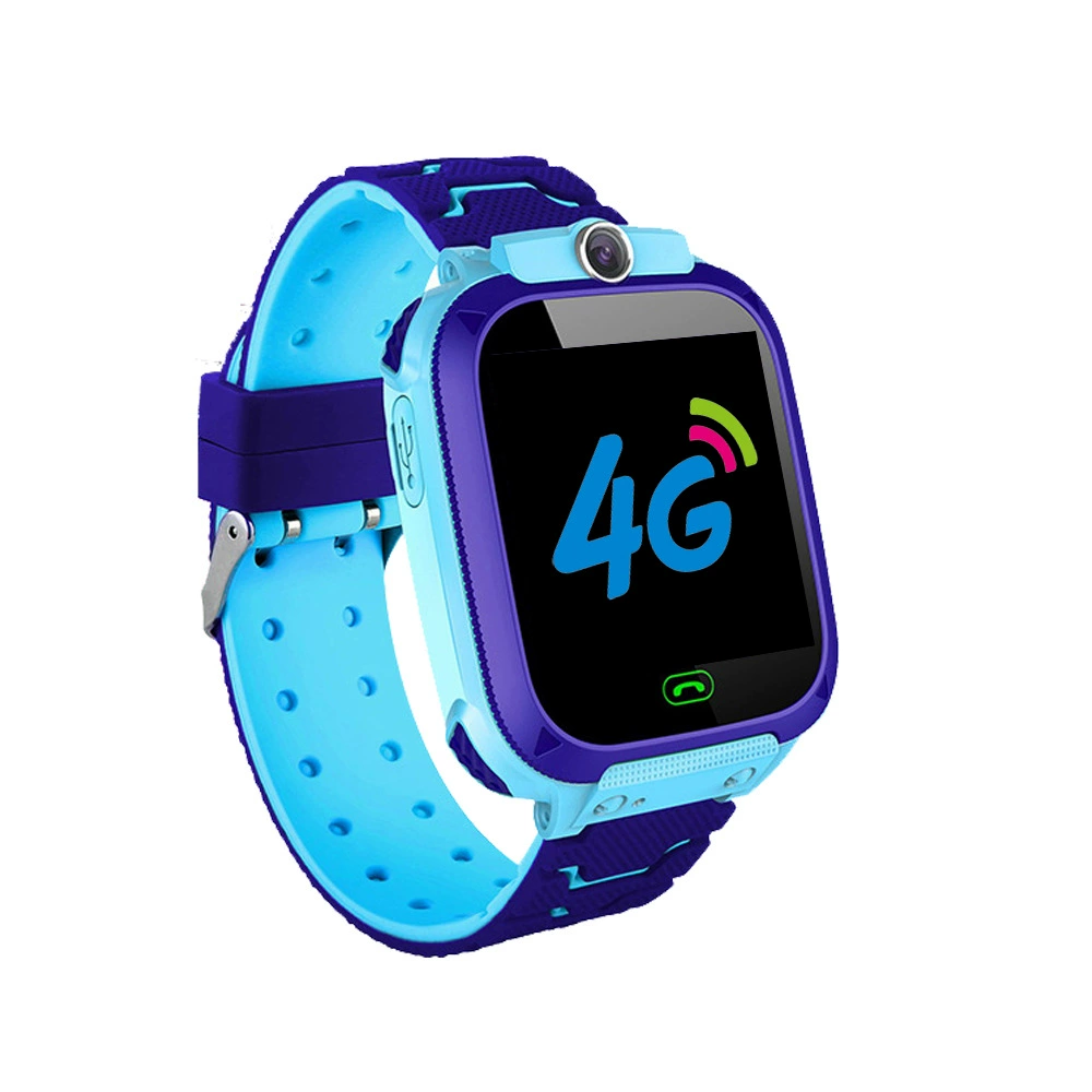 Детские умные часы Q12B — 4G водонепроницаемые сенсорные камера, синхронизация телефона и GPS-геолокация